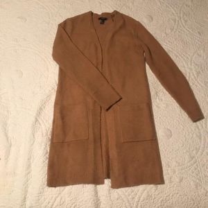 Cardigan and mini dress